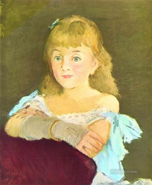Retrato de Lina Campineanu Eduard Manet Pinturas al óleo